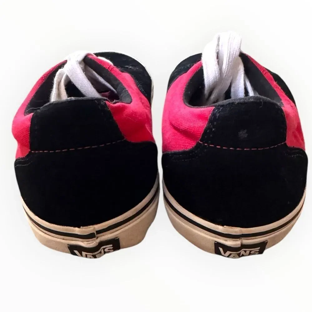 Vans Era 2 Tone Formula One Mens Size 12 Black Red Lace Up Classic Skate Shoes